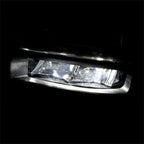 2019-2024 Dodge RAM 1500 LED Fog Lights Kit (Chrome Housing/Clear Lens)