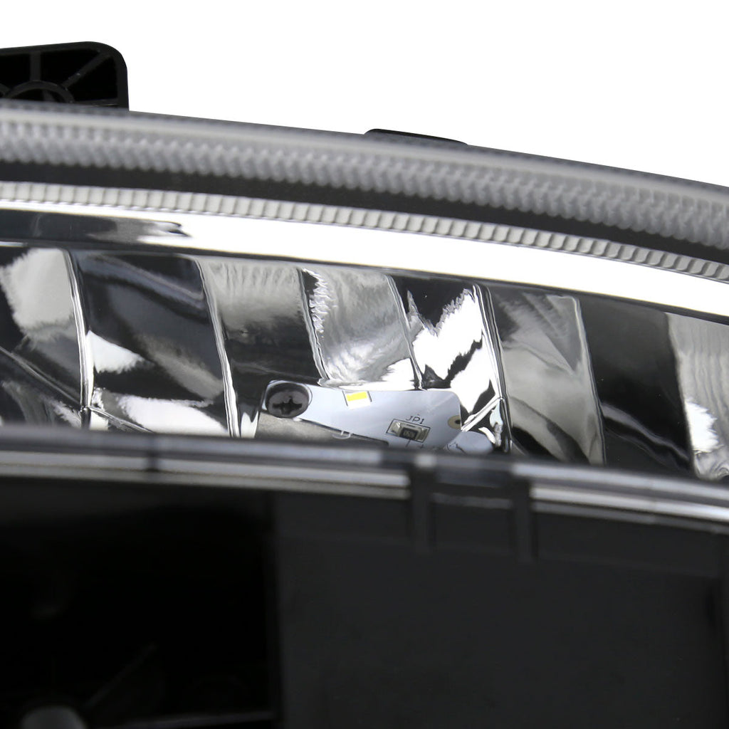 2019-2024 Dodge RAM 1500 LED Fog Lights Kit (Chrome Housing/Clear Lens)
