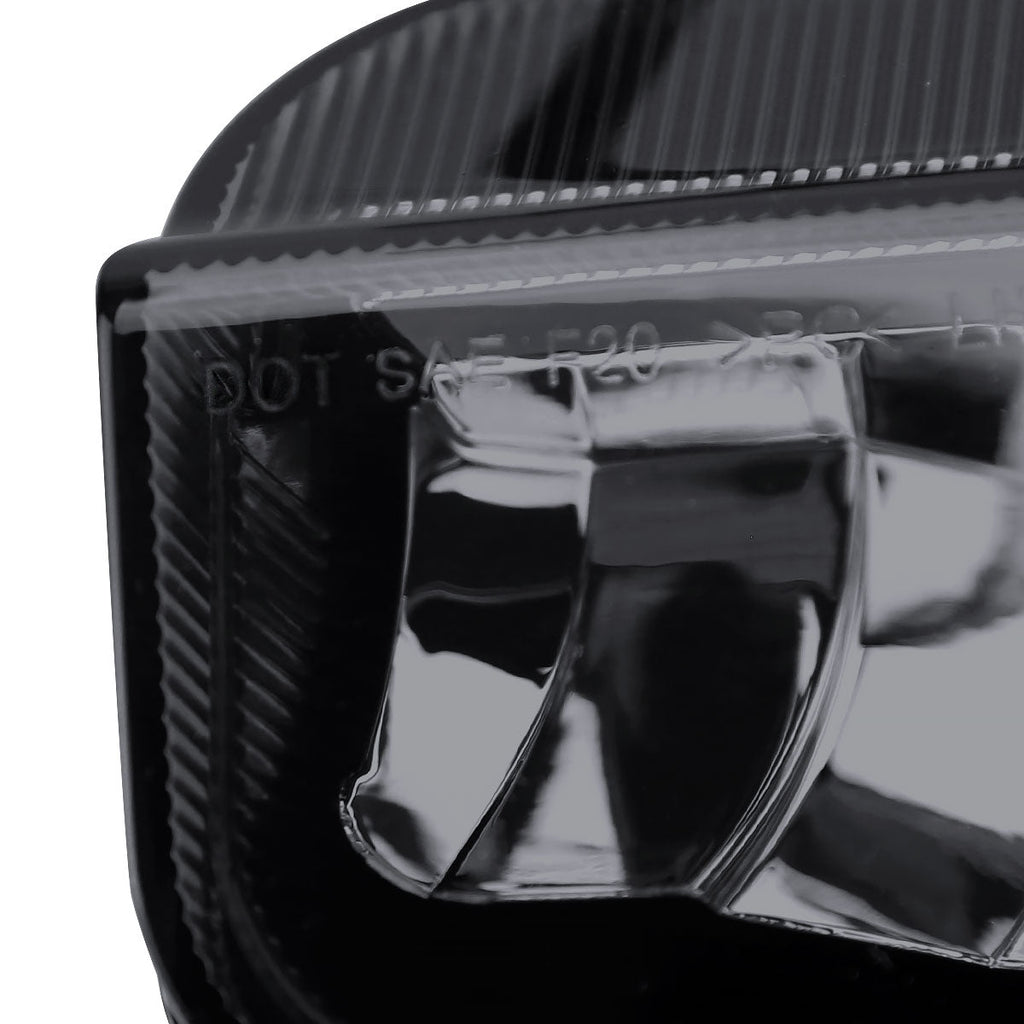2019-2024 Dodge RAM 1500 LED Fog Lights Kit (Chrome Housing/Smoked Lens)