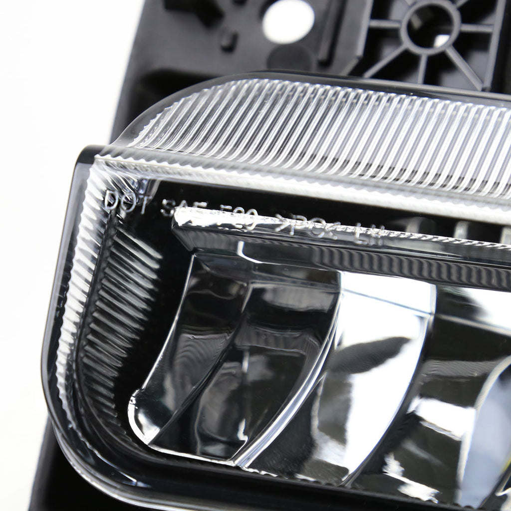 2019-2023 Dodge RAM 2500/3500 LED Fog Lights Kit (Chrome Housing/Clear Lens)