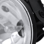 1994-2001 Dodge RAM 1500/2500/3500 881 Fog Lights w/ Mounting Brackets (Chrome Housing/Clear Lens)