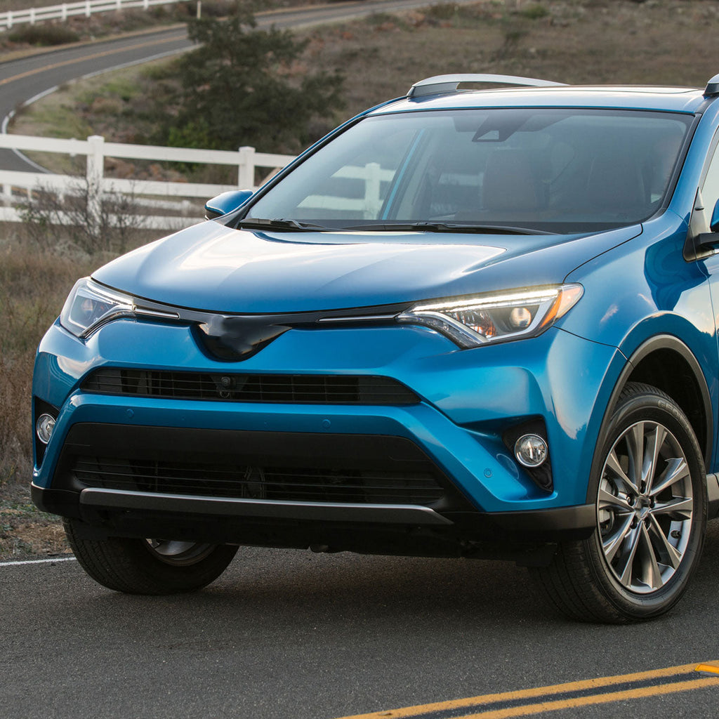 2016-2018 Toyota RAV4 H16 Fog Lights Kit (Chrome Housing/Clear Lens)