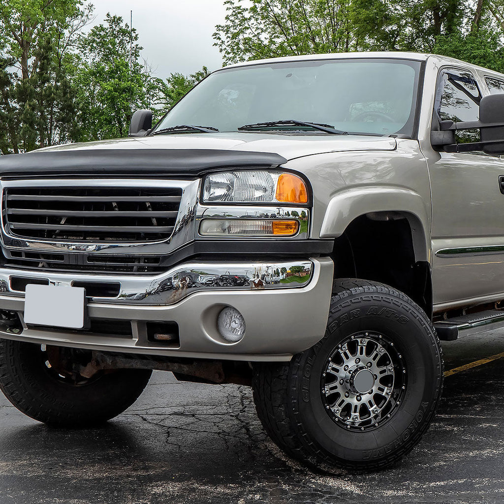 2003-2006 GMC Sierra / 2007 Sierra Classic H10 Fog Lights (Chrome Housing/Clear Lens)