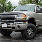 2003-2006 GMC Sierra / 2007 Sierra Classic H10 Fog Lights (Chrome Housing/Smoked Lens)