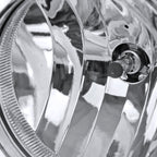 2007-2014 GMC Sierra 1500 2500HD/3500HD H8 Fog Lights Kit (Chrome Housing/Clear Lens)