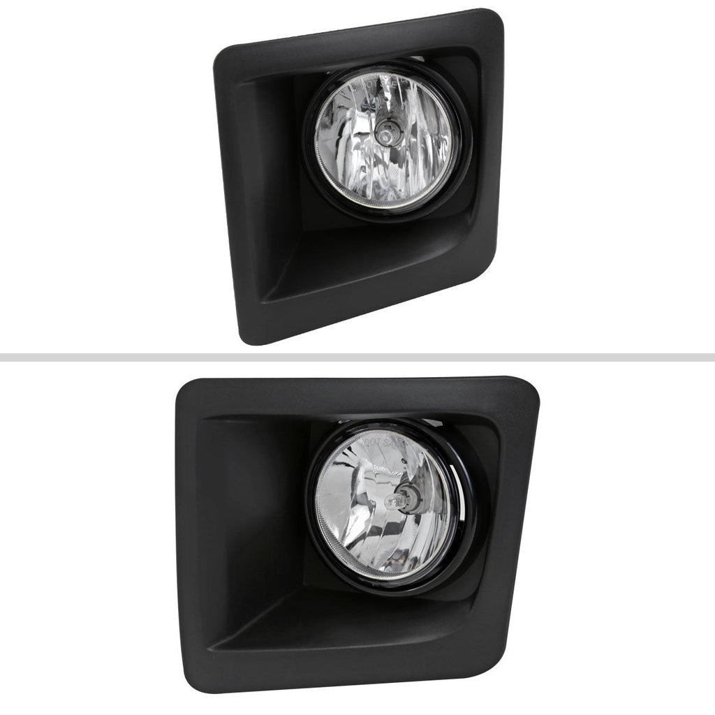 2014-2015 GMC Sierra 1500 H3 Fog Lights (Chrome Housing/Clear Lens)