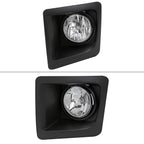 2014-2015 GMC Sierra 1500 H3 Fog Lights (Chrome Housing/Clear Lens)