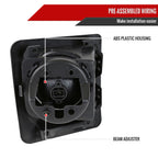 2014-2015 GMC Sierra 1500 H3 Fog Lights (Chrome Housing/Clear Lens)