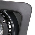 2014-2015 GMC Sierra 1500 LED Fog Lights Kit w/ Switch & Wiring Harness (Chrome Housing/Clear Lens)