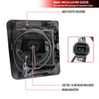 2014-2015 GMC Sierra 1500 LED Fog Lights Kit w/ Switch & Wiring Harness (Chrome Housing/Clear Lens)