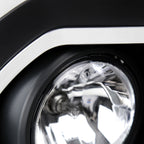 2015-2018 GMC Sierra 2500HD/3500HD PS24W Fog Lights Kit (Chrome Housing/Clear Lens)