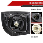2015-2018 GMC Sierra 2500HD/3500HD PS24W Fog Lights Kit (Chrome Housing/Clear Lens)