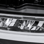2016-2018 GMC Sierra 1500 6500K LED Fog Lights Kit (Chrome Housing/Clear Lens)