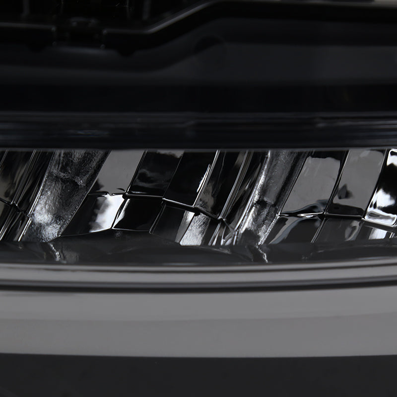 2016-2018 GMC Sierra 1500 6500K LED Fog Lights Kit (Chrome Housing/Smoked Lens)