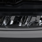 2016-2018 GMC Sierra 1500 6500K LED Fog Lights Kit (Chrome Housing/Smoked Lens)