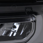2016-2018 GMC Sierra 1500 6500K LED Fog Lights Kit (Chrome Housing/Smoked Lens)