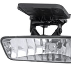 1999-2006 GMC Sierra/Yukon/Yukon XL 12V/27W 881 Fog Lights w/ Mounting Brackets (Chrome Housing/Clear Lens)