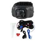 2002-2007 Chevrolet Silverado/Avalanche H10 Fog Lights Wiring Kit (Chrome Housing/Smoked Lens)