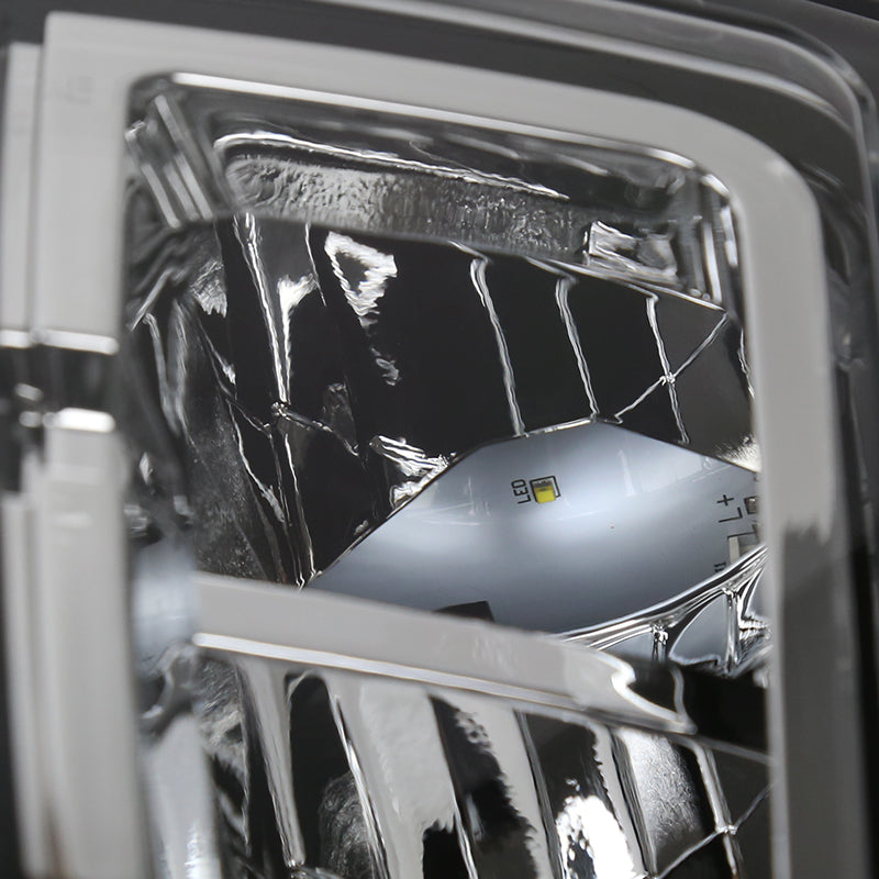 2016-2018 Chevrolet Silverado 1500 LED Fog Lights Kit (Chrome Housing/Clear Lens)