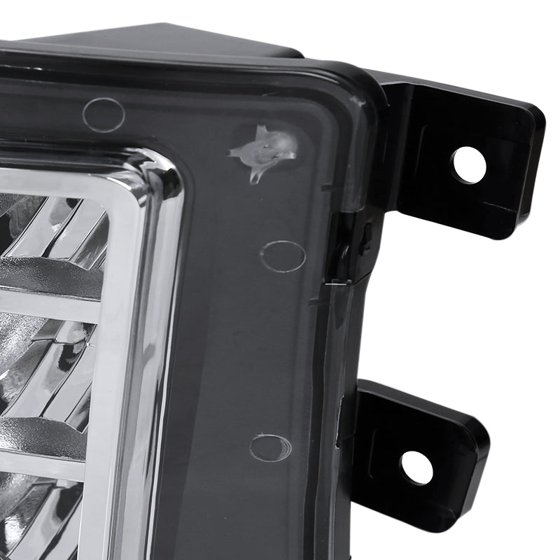 2016-2018 Chevrolet Silverado 1500 LED Fog Lights Kit (Chrome Housing/Clear Lens)