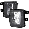 2016-2018 Chevrolet Silverado 1500 LED Fog Lights Kit (Chrome Housing/Clear Lens)