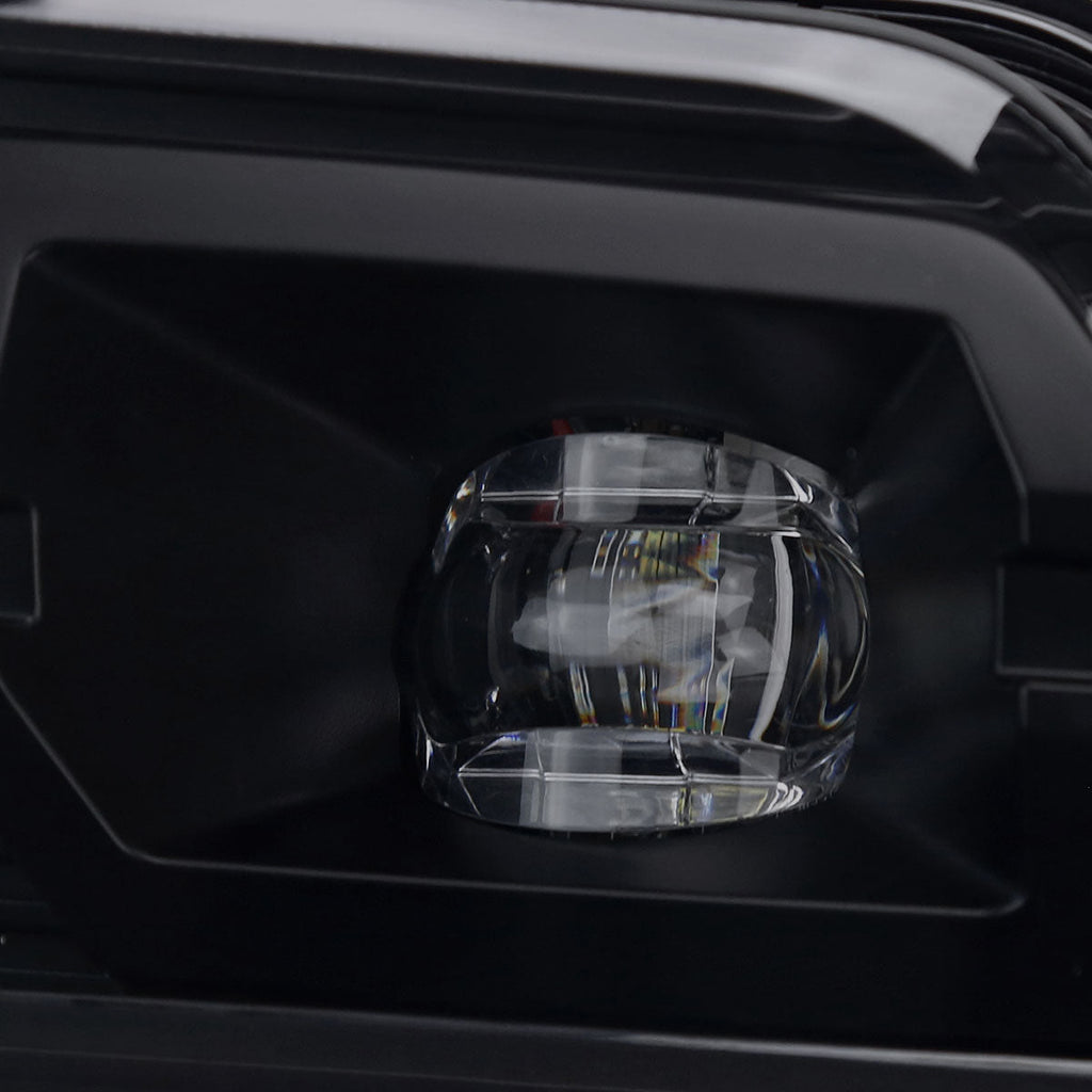 2019-2022 Chevrolet Silverado 1500 LED Fog Lights Kit (Chrome Housing/Smoked Lens)