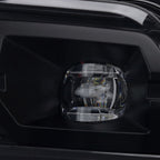 2019-2022 Chevrolet Silverado 1500 LED Fog Lights Kit (Chrome Housing/Smoked Lens)