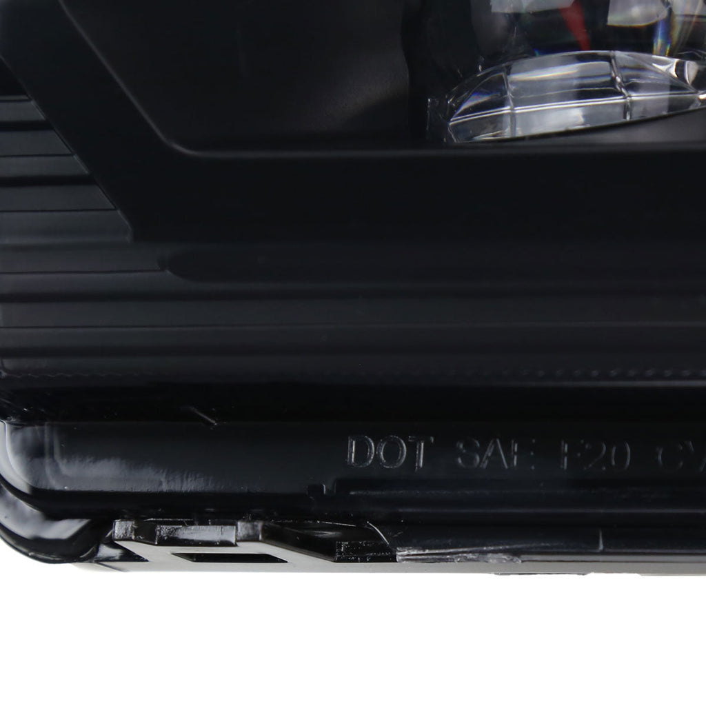 2019-2022 Chevrolet Silverado 1500 LED Fog Lights Kit (Chrome Housing/Smoked Lens)