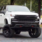 2019-2022 Chevrolet Silverado 1500 LED Fog Lights Kit (Chrome Housing/Smoked Lens)
