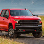 2019-2022 Chevrolet Silverado 1500/2020-2022 Silverado 2500HD/3500HD LED Fog Lights Kit (Matte Black Housing/Clear Lens)