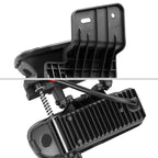 1999-2002 Chevrolet Silverado 1500/2500/2001-2002 Silverado 3500 LED Fog Lights kit (Glossy Black Housing/Clear Lens)