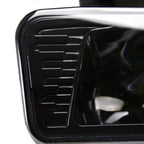1999-2002 Chevrolet Silverado 1500/2500/2001-2002 Silverado 3500 LED Fog Lights kit (Glossy Black Housing/Clear Lens)