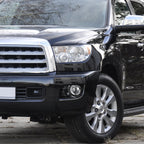 2008-2017 Toyota Sequoia H10 Fog Lights w/ Switch & Wiring Harness (Chrome Housing/Clear Lens)