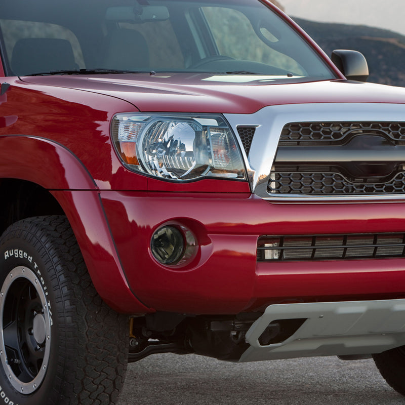 2004-2016 Toyota Sequoia/Tundra/Tacoma/Solara H10 Fog Lights Kit (Chrome Housing/Smoked Lens)