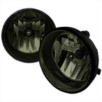 2004-2016 Toyota Sequoia/Tundra/Tacoma/Solara H10 Fog Lights Kit (Chrome Housing/Smoked Lens)