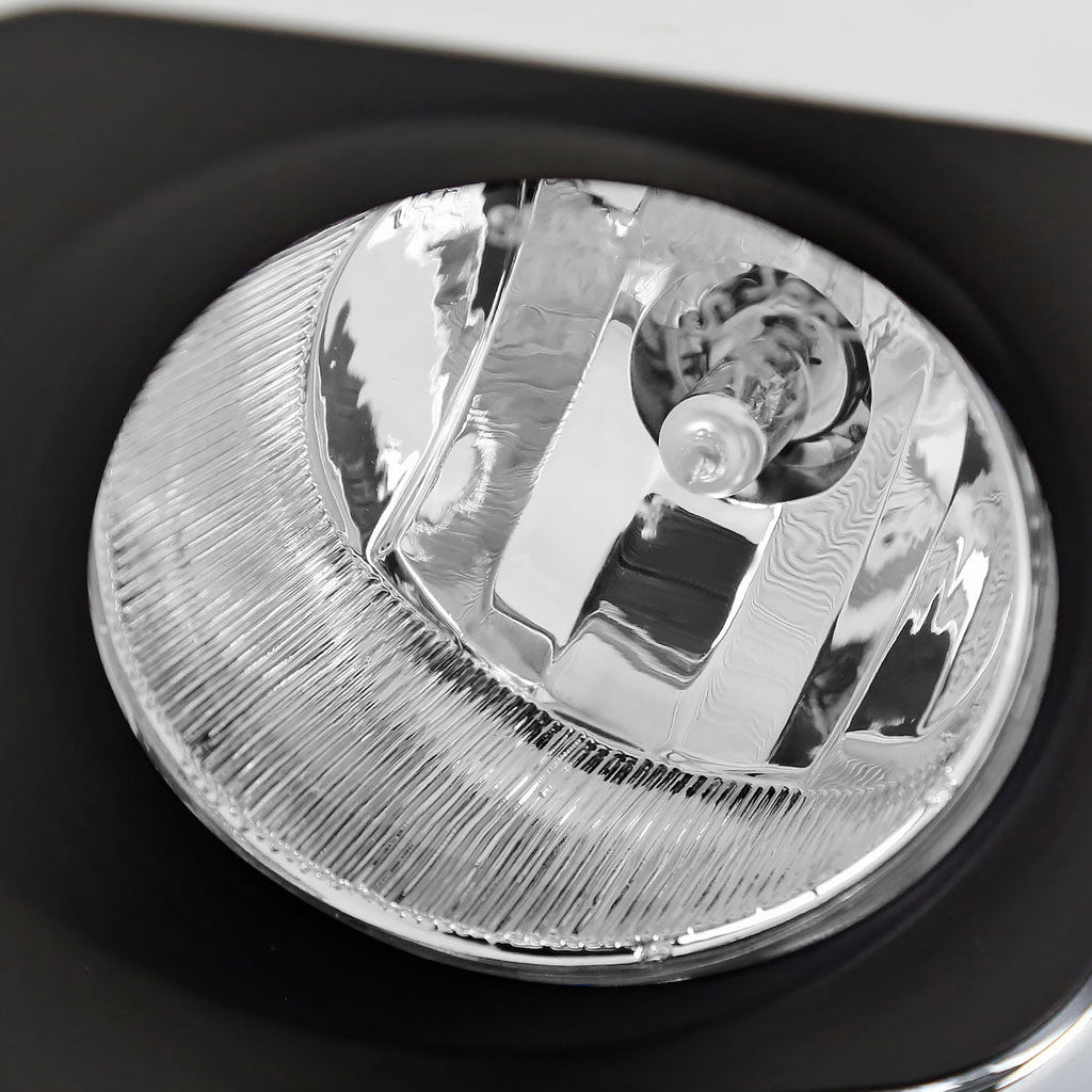 2016-2022 Toyota Tacoma H16 Chrome Bezel Fog Lights Kit (Chrome Housing/Clear Lens)