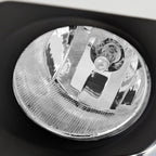 2016-2022 Toyota Tacoma H16 Chrome Bezel Fog Lights Kit (Chrome Housing/Clear Lens)