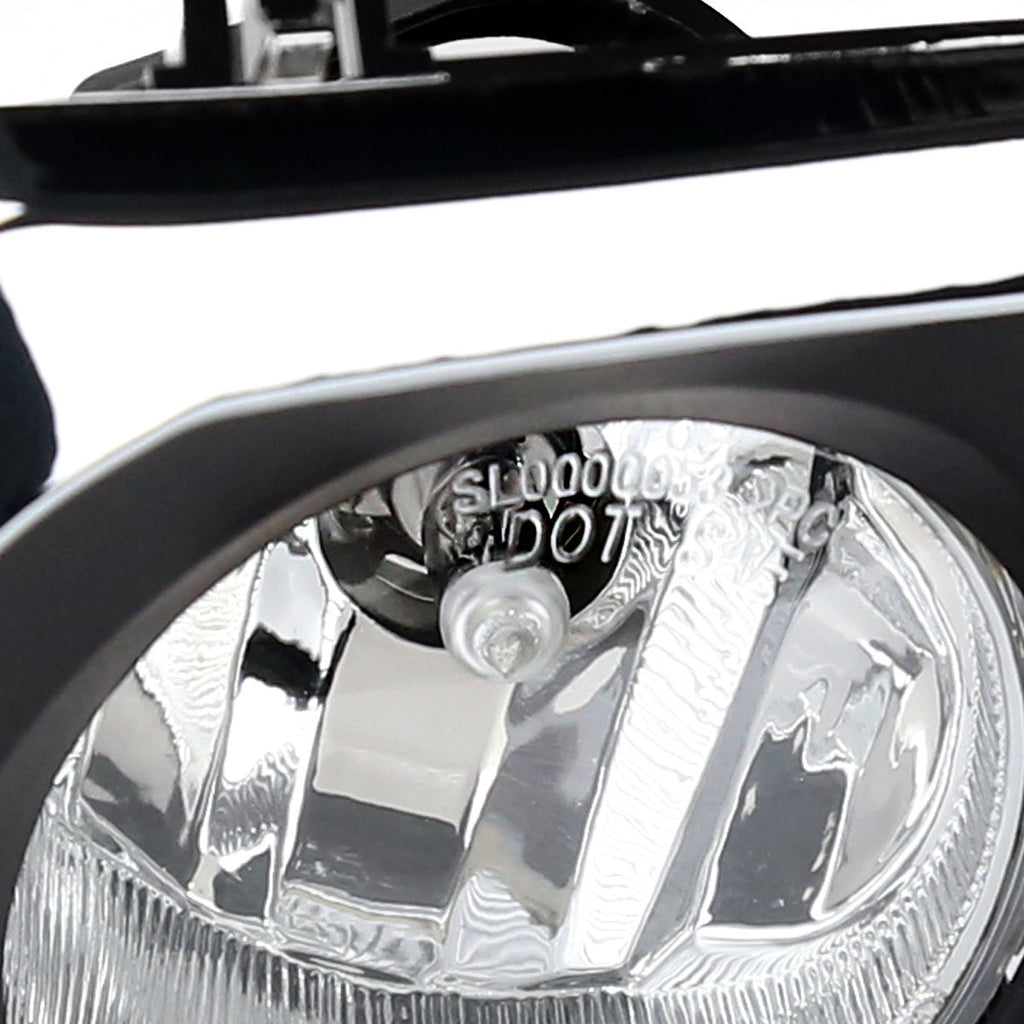 2016-2022 Toyota Tacoma H16 Chrome Bezel Fog Lights Kit (Chrome Housing/Clear Lens)