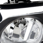 2016-2022 Toyota Tacoma H16 Chrome Bezel Fog Lights Kit (Chrome Housing/Clear Lens)