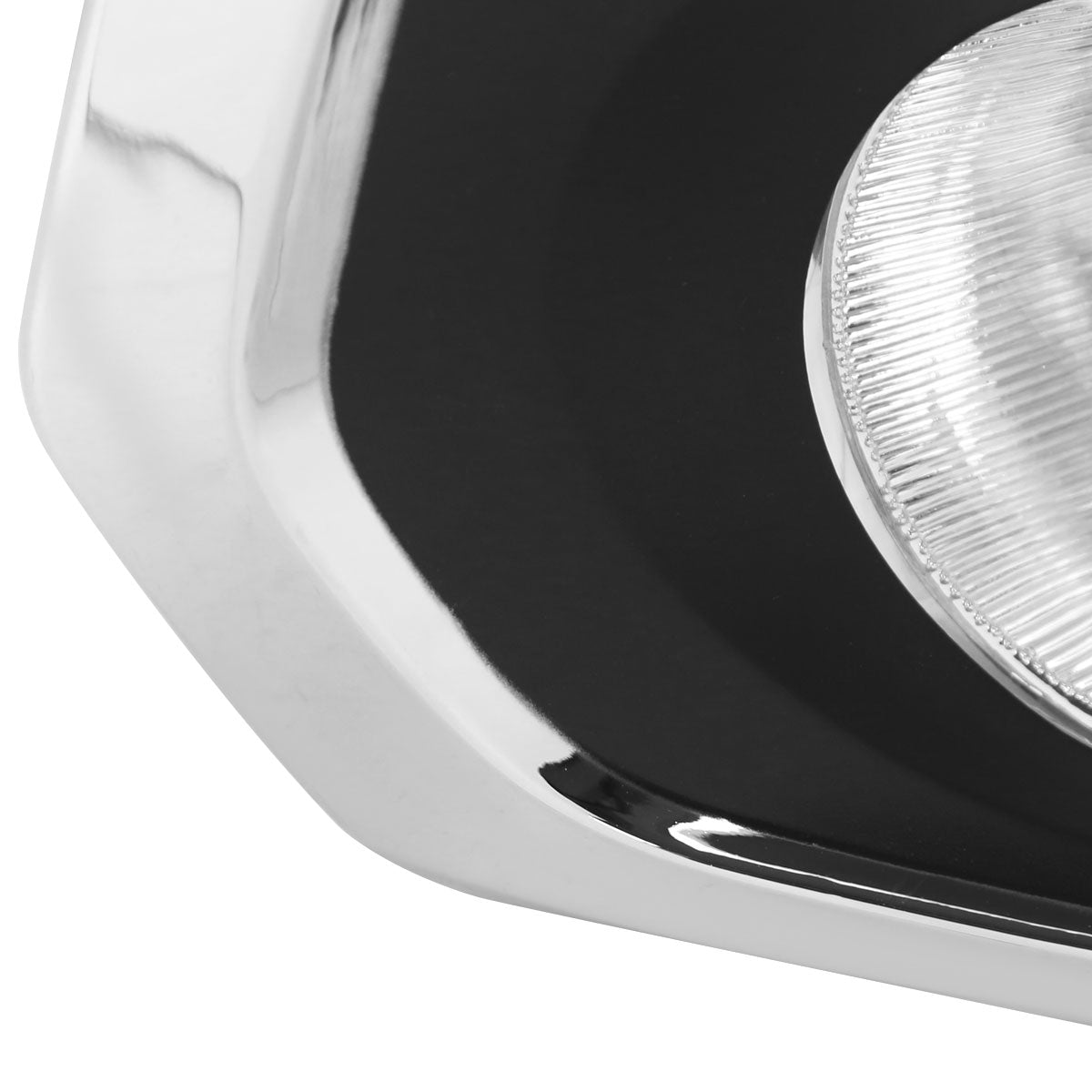 2016-2022 Toyota Tacoma H16 Chrome Bezel Fog Lights Kit (Chrome Housing/Clear Lens)