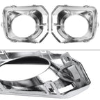 2016-2022 Toyota Tacoma H16 Chrome Bezel Fog Lights Kit (Chrome Housing/Clear Lens)