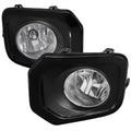 2016-2022 Toyota Tacoma H16 Black Bezel Fog Lights Kit (Chrome Housing / Clear Lens)