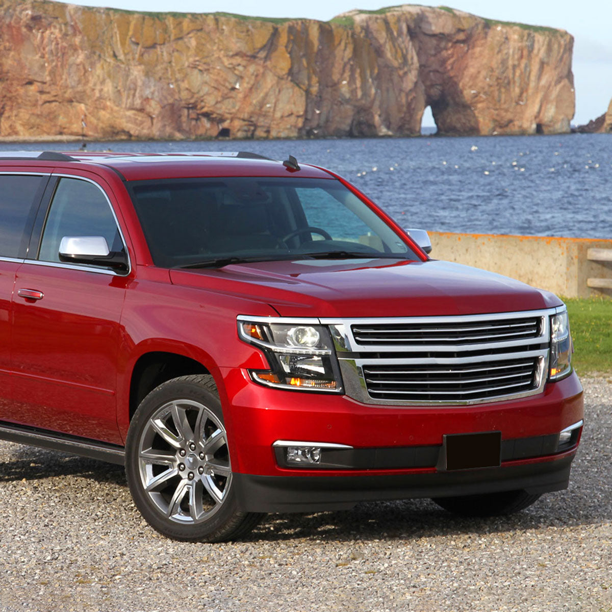 2015-2020 Chevrolet Tahoe/Suburban GMC Yukon/Yukon XL H8 Fog Lights Kit (Chrome Housing/Clear Lens)