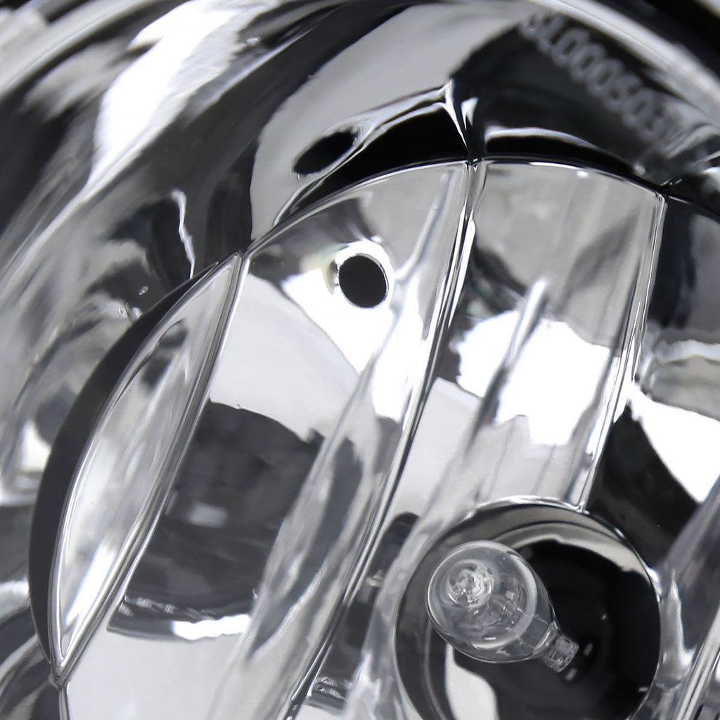 2004-2015 Nissan Titan/ 2005-2007 Armada Bumper Fog Lights (Chrome Housing/Clear Lens)