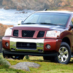 2004-2015 Nissan Titan/ 2005-2007 Armada Bumper Fog Lights (Chrome Housing/Clear Lens)