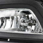 2016-2018 Hyundai Tucson H8 Fog Lights (Chrome Housing/Clear Lens)