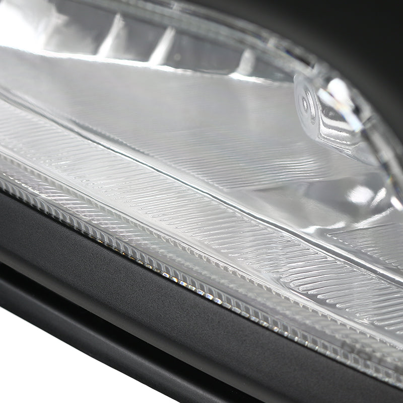 2016-2018 Hyundai Tucson H8 Fog Lights (Chrome Housing/Clear Lens)