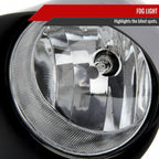 2007-2013 Toyota Tundra/Sequoia H10 Fog Lights Kit (Chrome Housing/Clear Lens)