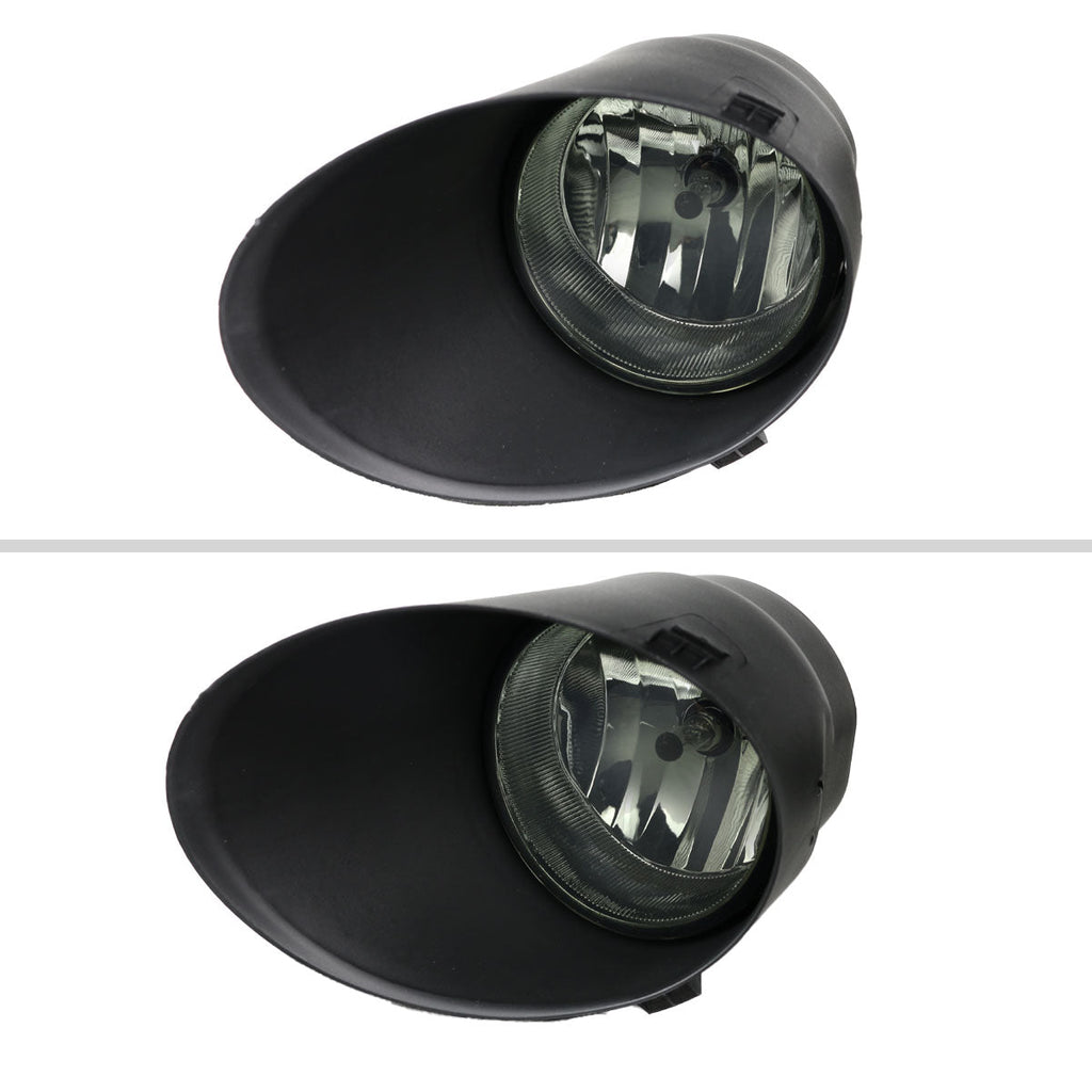 2007-2013 Toyota Tundra/Sequoia H10 Fog Lights Kit (Chrome Housing/Smoked Lens)