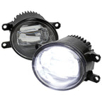 2014-2020 Toyota Tacoma/Tundra/Corolla/Highlander/RAV4 LED Fog Lights (Chrome Housing/Clear Lens)